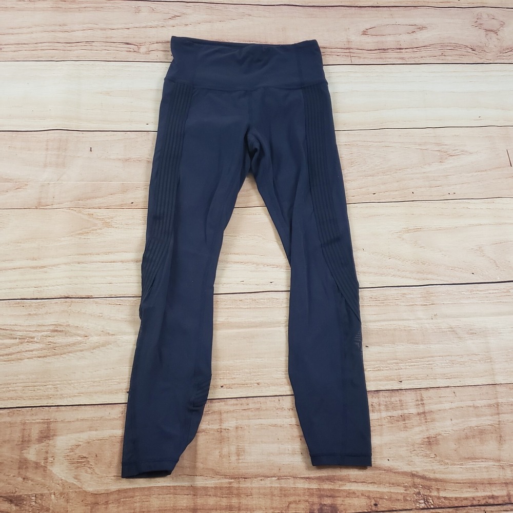 Athleta Pants Womens Extra Small Blue Leggings Lightweight Yoga Gym Ladies XS